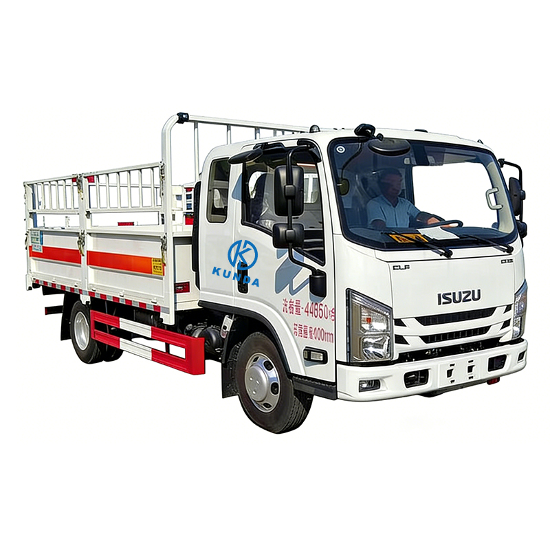 Hot Sale JPN Brand ISUZU 4x2 Driving Type 5tons 6tons 8tons Transport Truck Small Cargo Truck